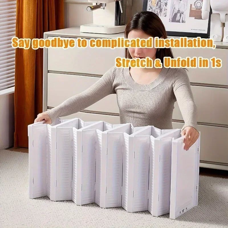 No Assembly Needed Heavy-Duty  PP Thickened Transparent Foldable Shoe Box with Lid Premium Plastic Home Storage Simple Shoe Rack