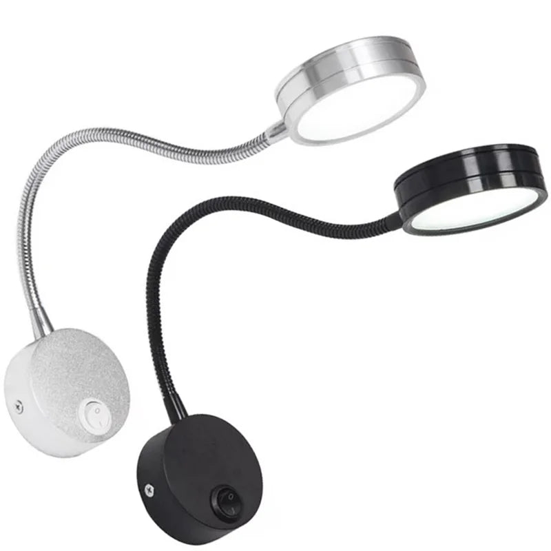 Flexible Gooseneck LED Reading Wall Light