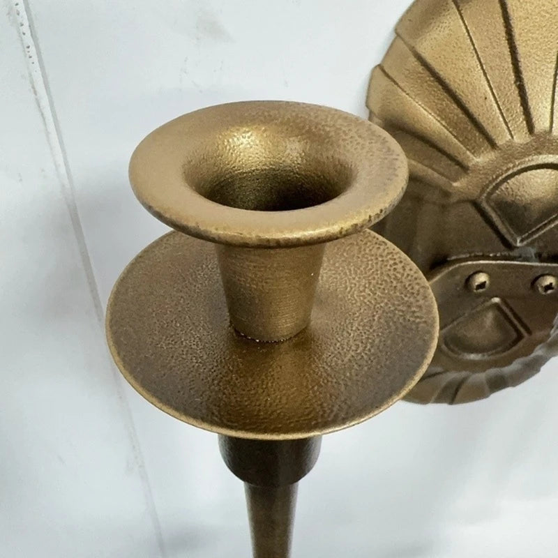 Sophisticated Wall Mount Holder European Antique Hanging Candlestick