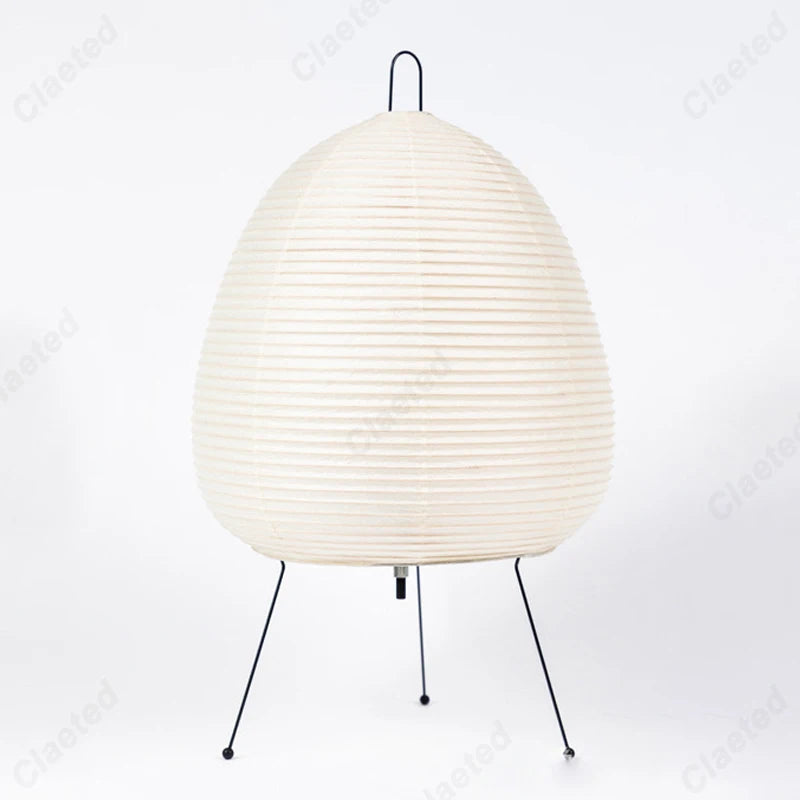 Japanese Paper Tripod Table Lamp