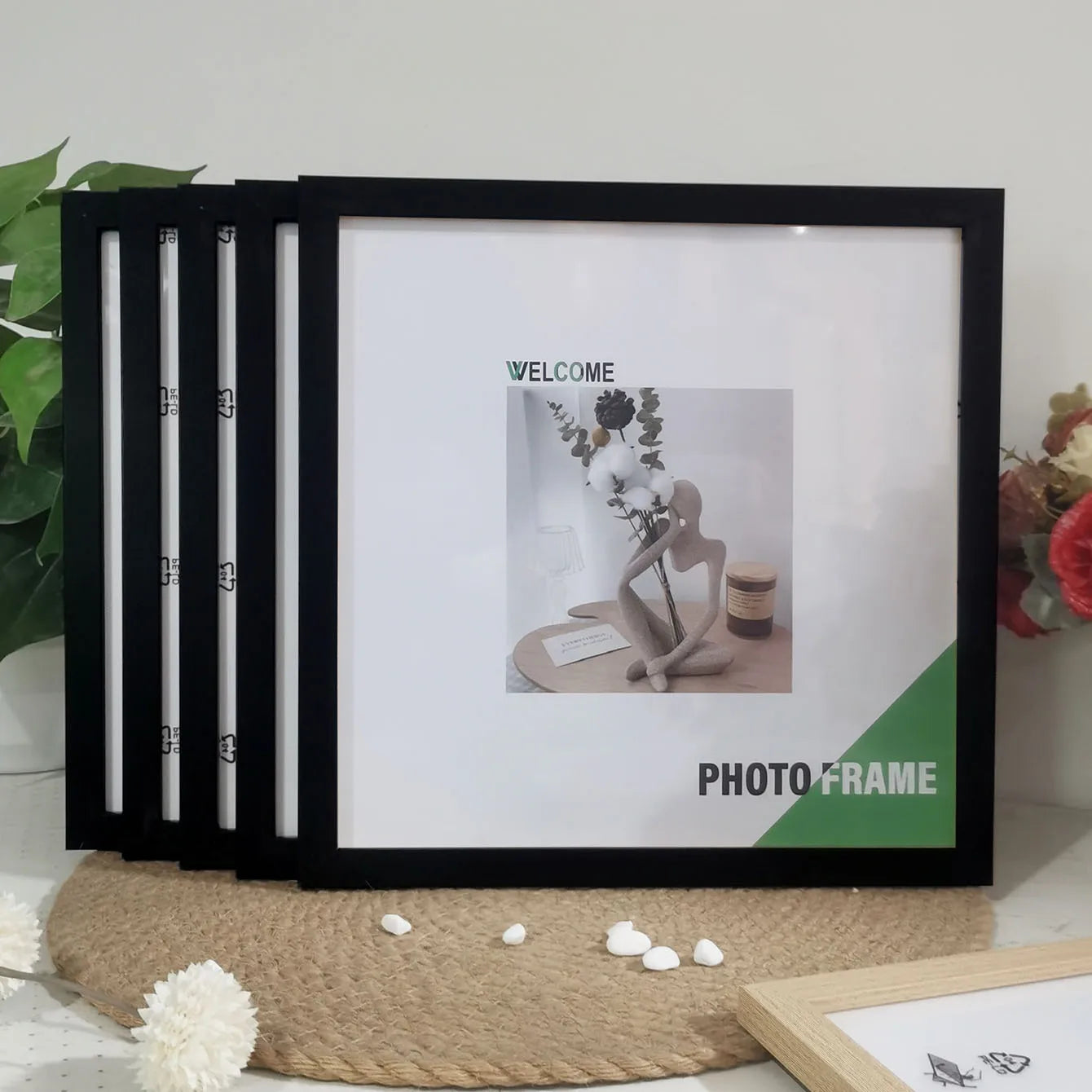 Square Photo Frame Set of 5