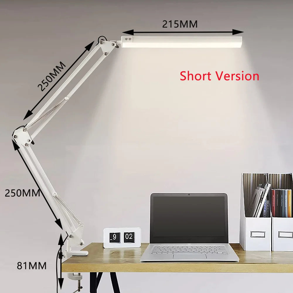 Clamp Swing Arm Desk Lamp