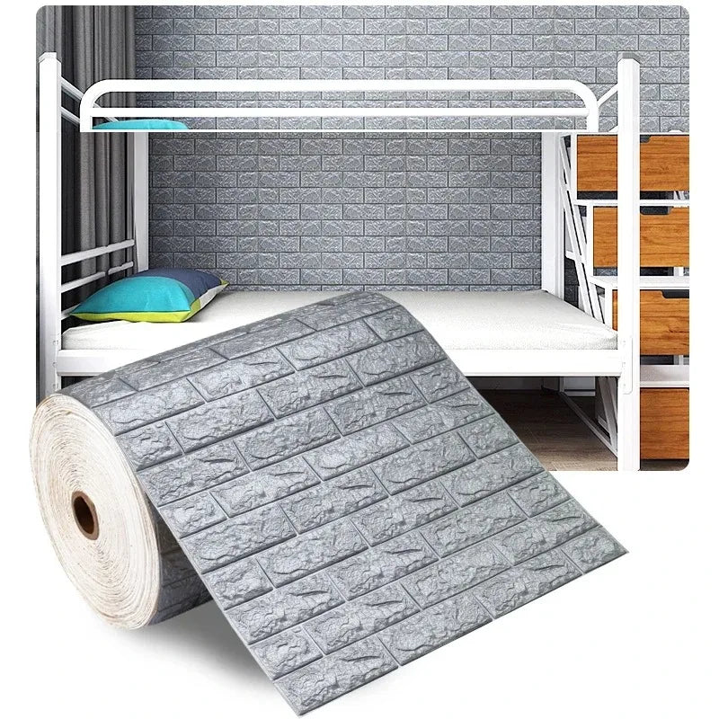 3D Brick Self Adhesive Wall Panel