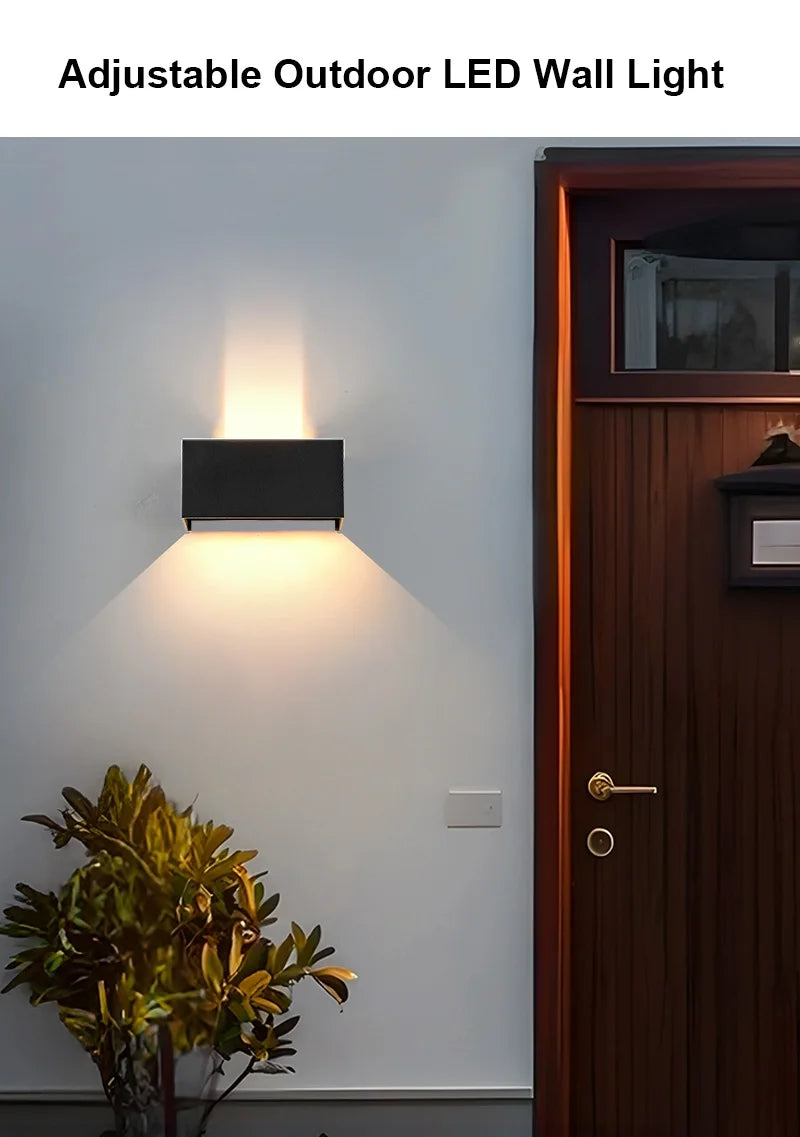 Aluminum Waterproof LED Outdoor Wall Light