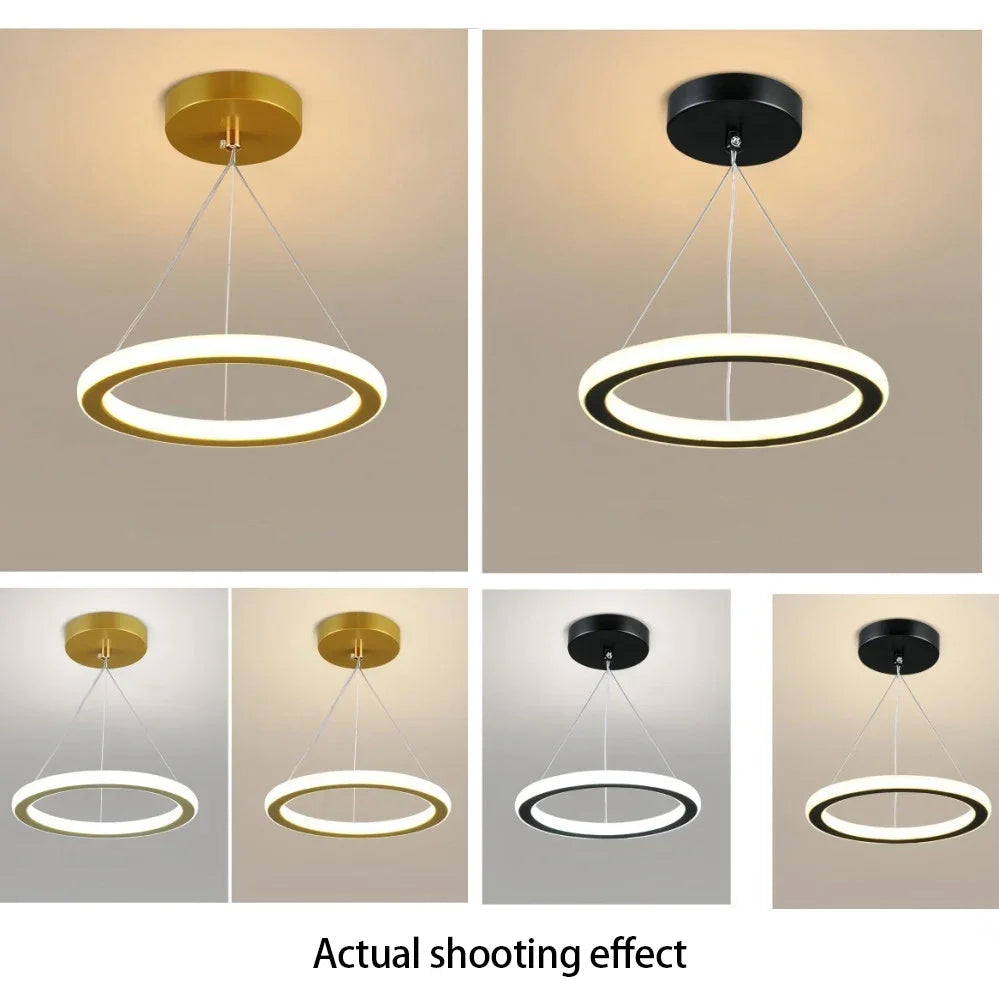 Three Colour LED Ceiling Chandelier
