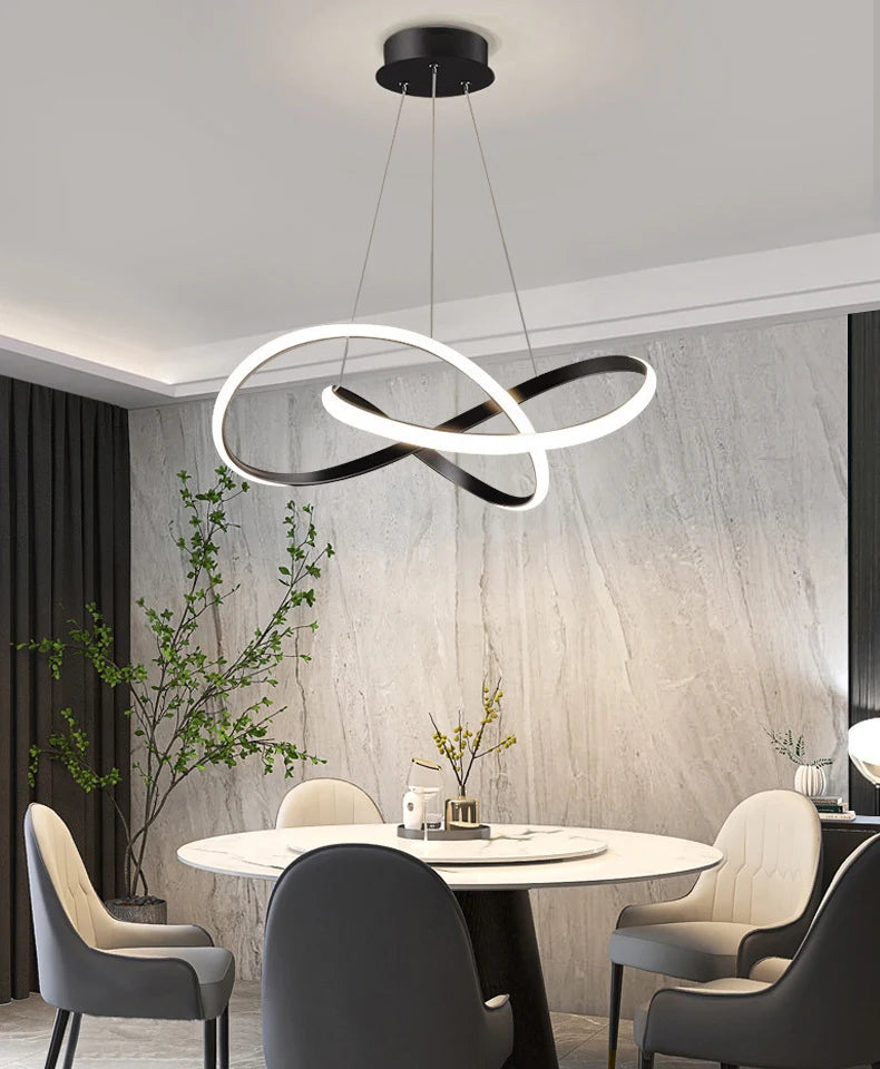 Minimalist LED Pendant Chandelier