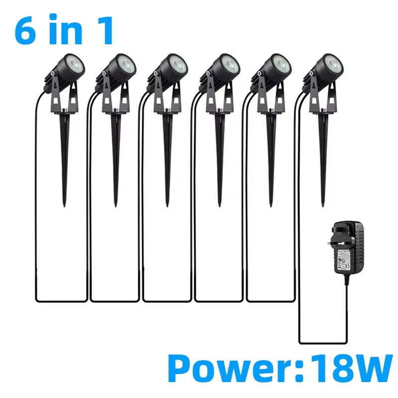 Low Voltage Garden Pillar Lights