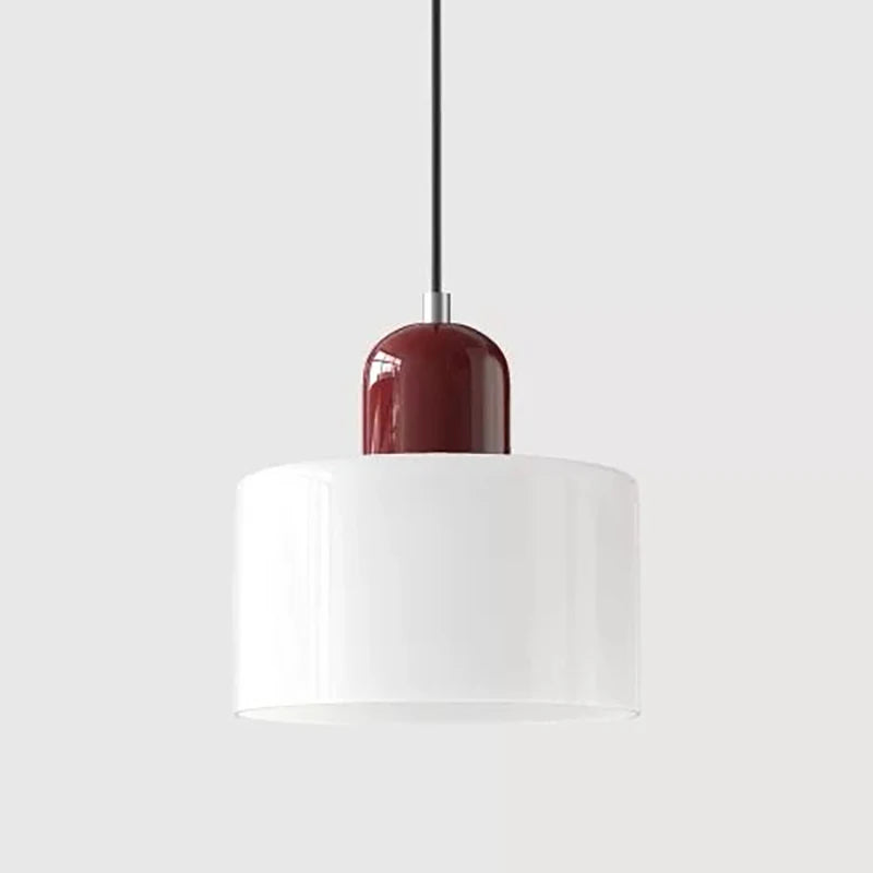 Two Tone Glass Pendant Light