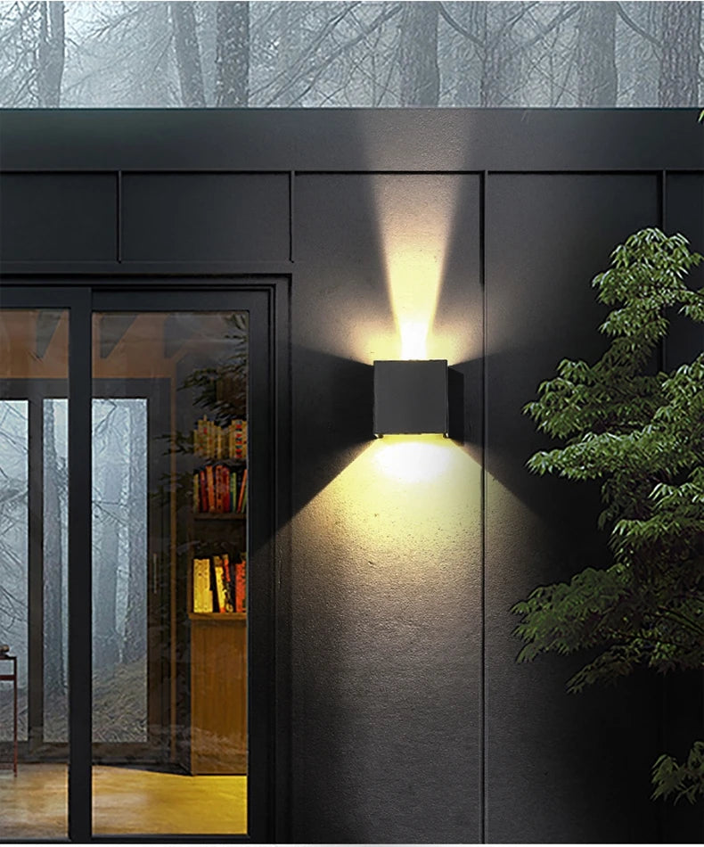 Slim LED Outdoor Wall Light