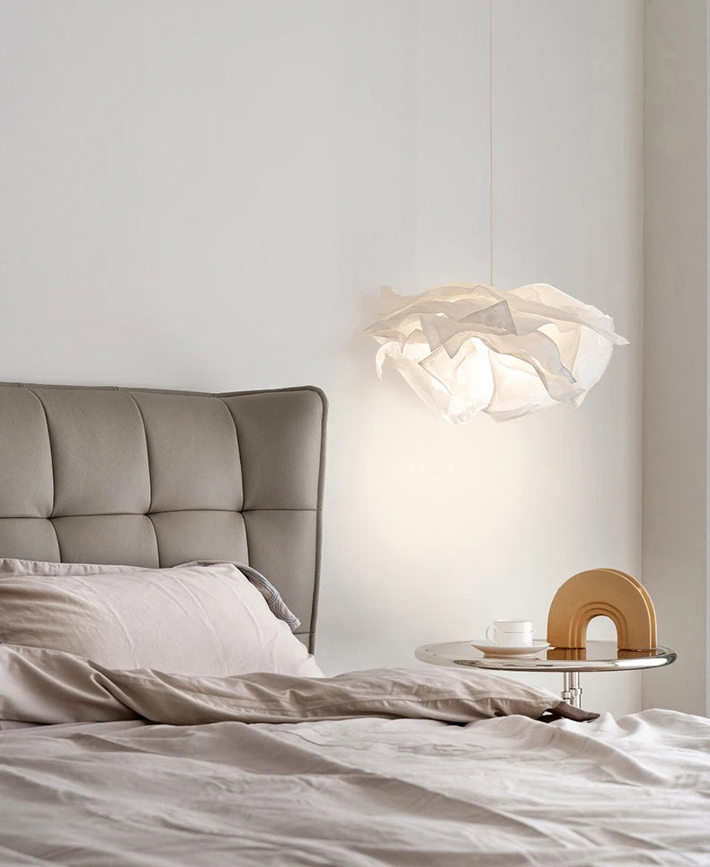 Minimalist Paper Pendant Chandelier