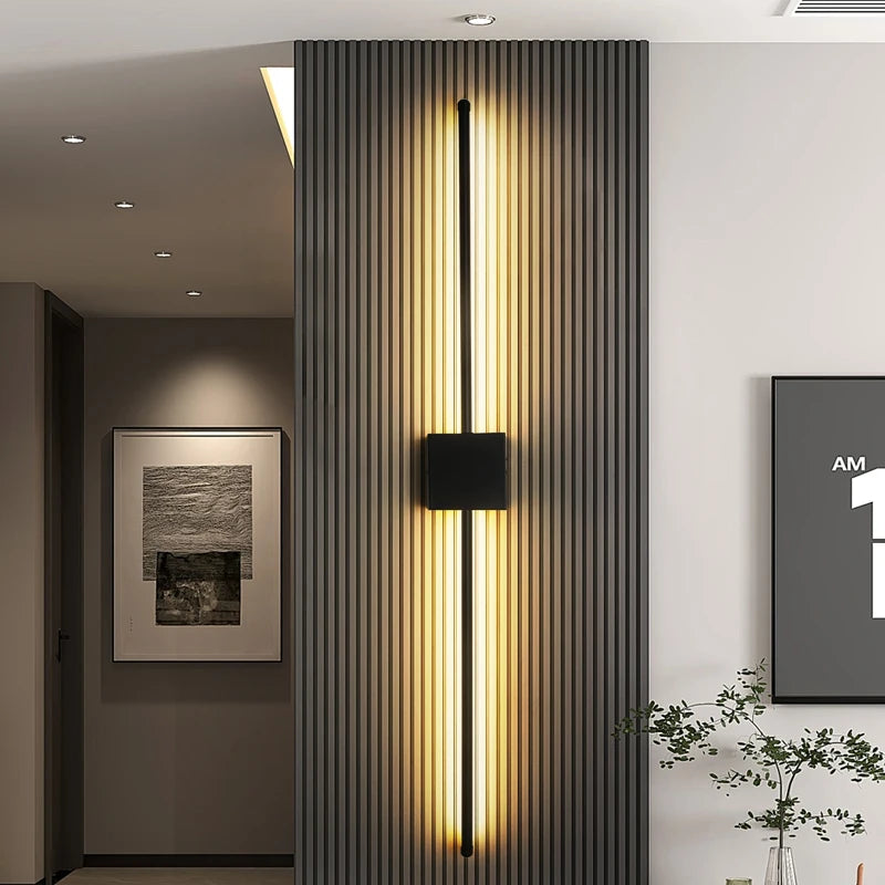 Minimalist Long Strip LED Wall Light