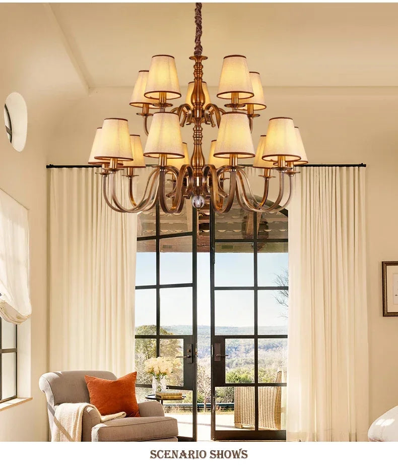 Classic Multi Arm LED Chandelier