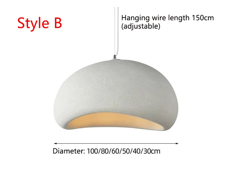 Wabi Sabi Dome Pendant Light