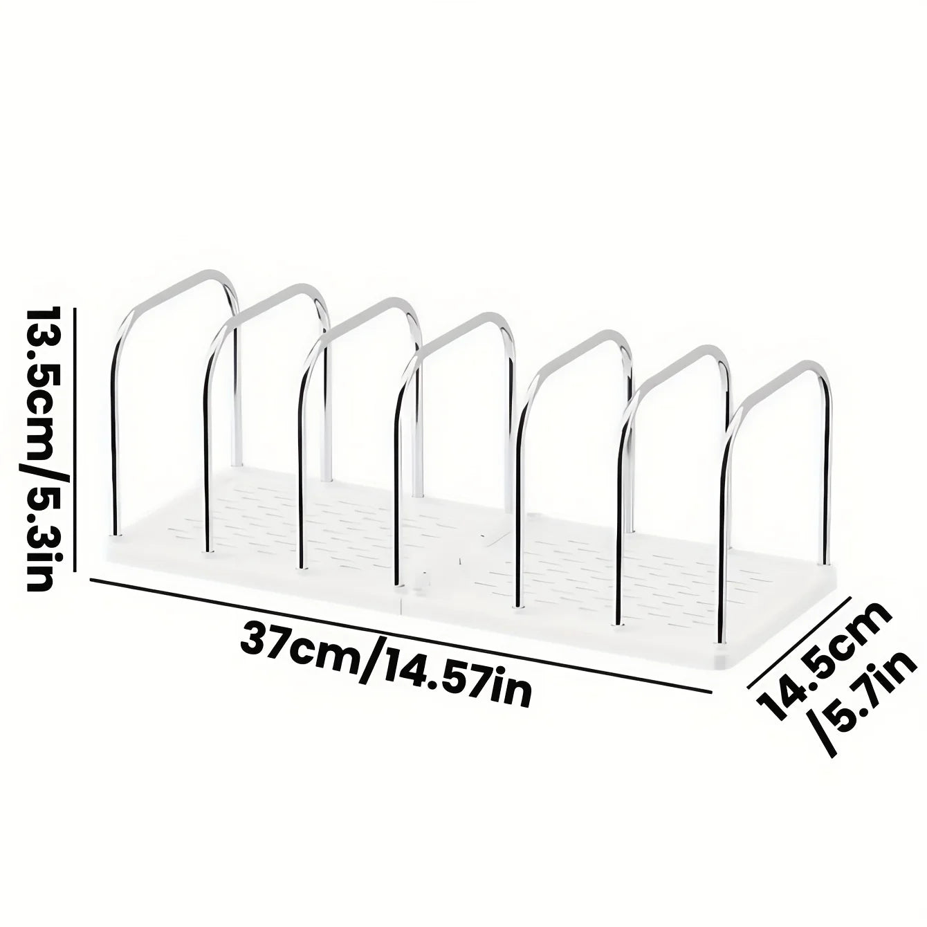 Non Slip Desktop Bookshelf
