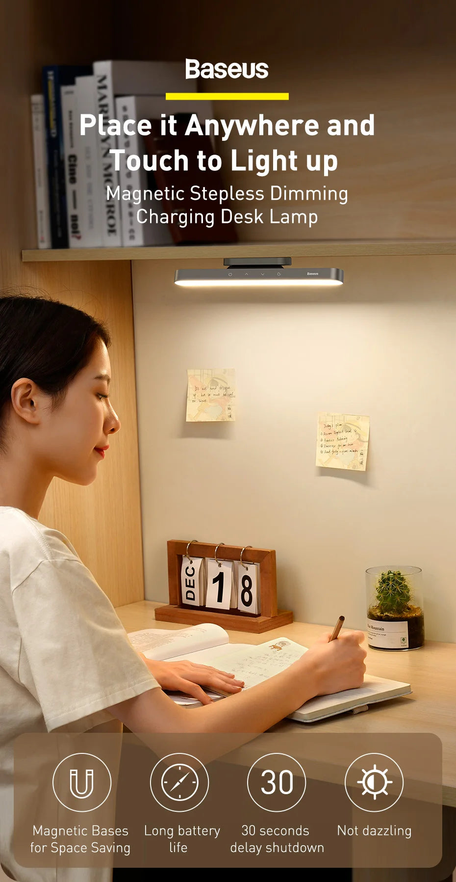 Baseus Magnetic Desk Light Bar