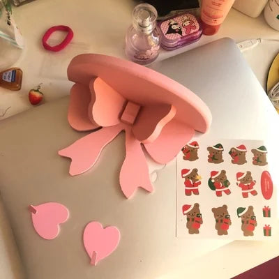 Kawaii Bow Wall Shelf