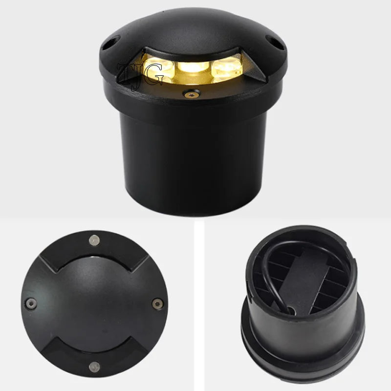 Recessed Louvre Well Light