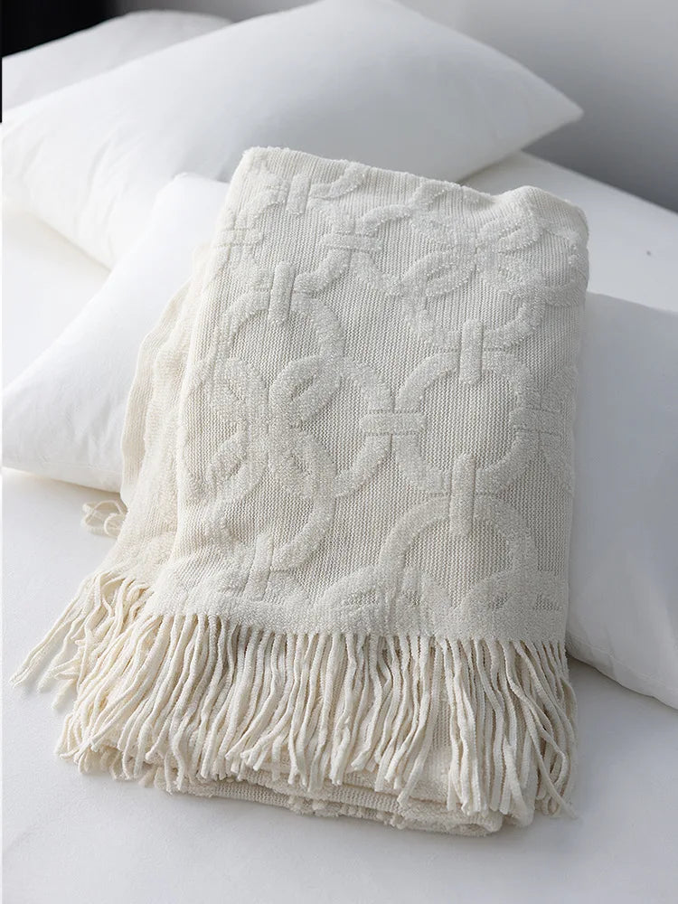 Knit Bed Runner Throw