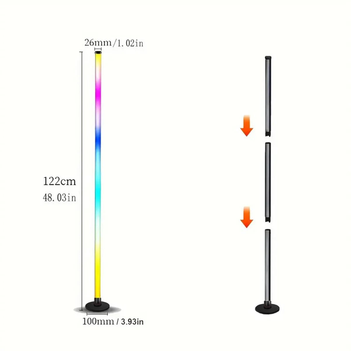 Music Sync RGB Floor Lamp