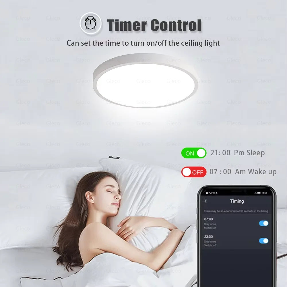 Wifi/Zigbee Ceiling Light Rgbcw Led Ceiling Lamp Livingroom