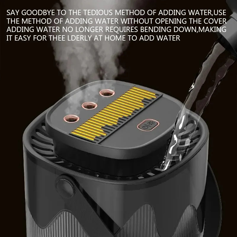 3L Air Humidifier Portable Aroma Diffuser Large Capacity USB