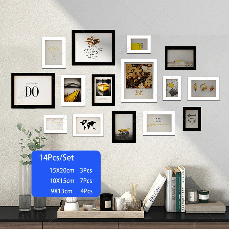 Wooden Photo Frame Set