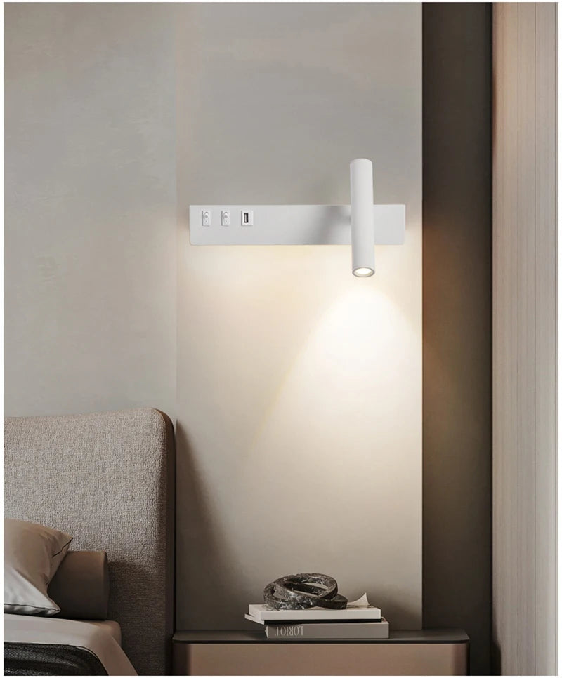 Bedside Reading Spot Wall Lamp