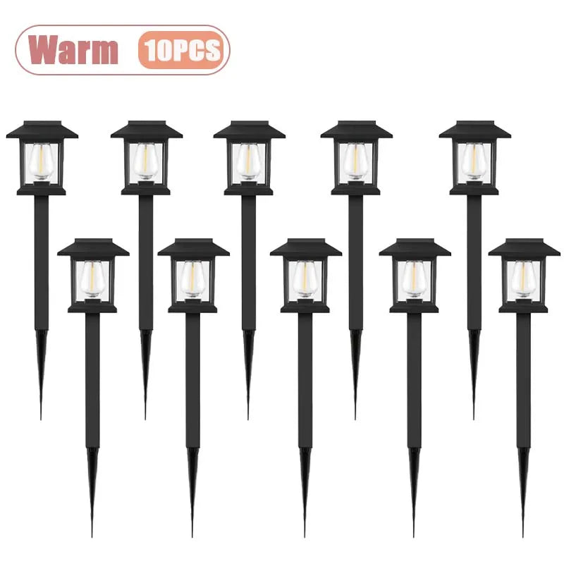 Outdoor Solar LED Ground Stake Light Lawn Lamp