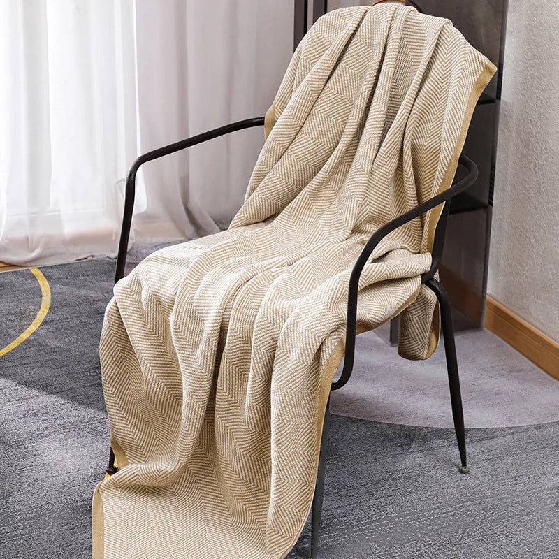 Nordic Knit Nap Blanket