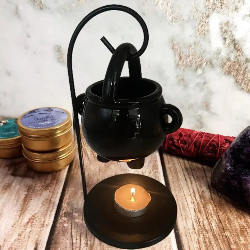 Witch Cauldron Oil Burner
