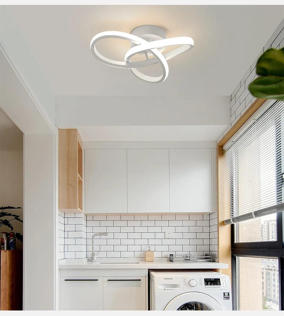 Household Three Colour LED Ceiling Light