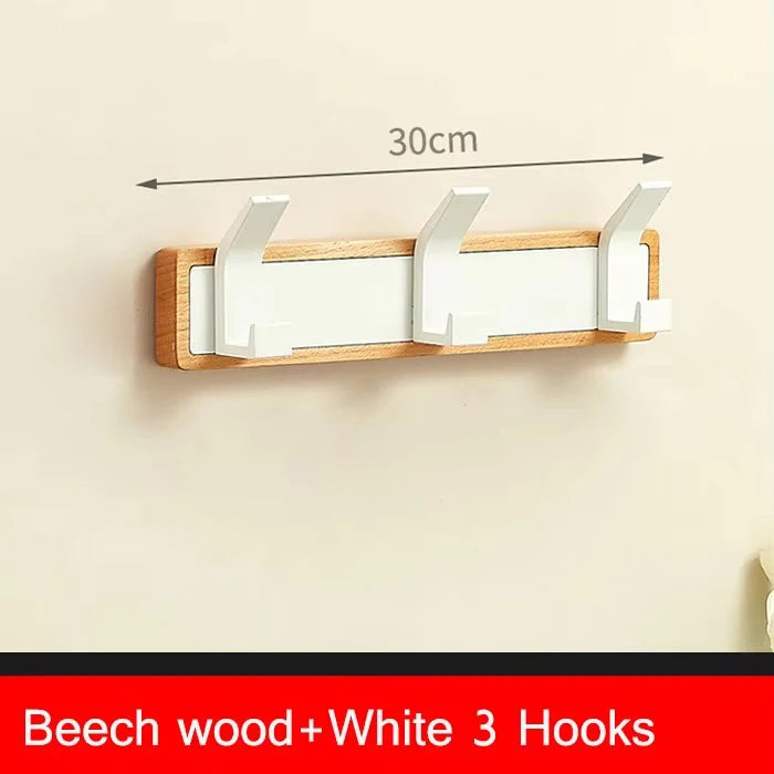 Walnut Wood Wall Coat Hook