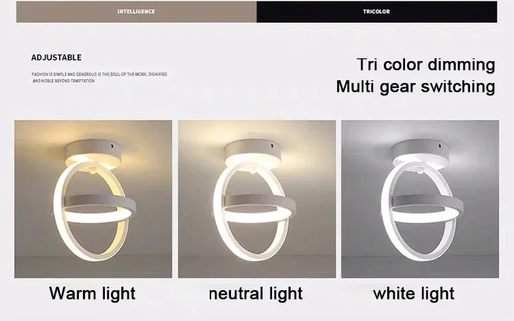 Modern Nordic LED Surface Mounted Ceiling Light