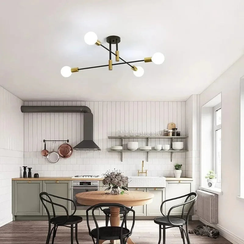 Nordic Branch Sputnik Ceiling Chandelier