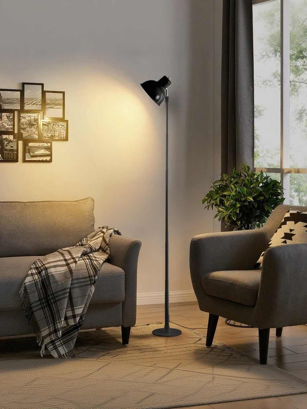 Telescopic Adjustable Floor Lamp