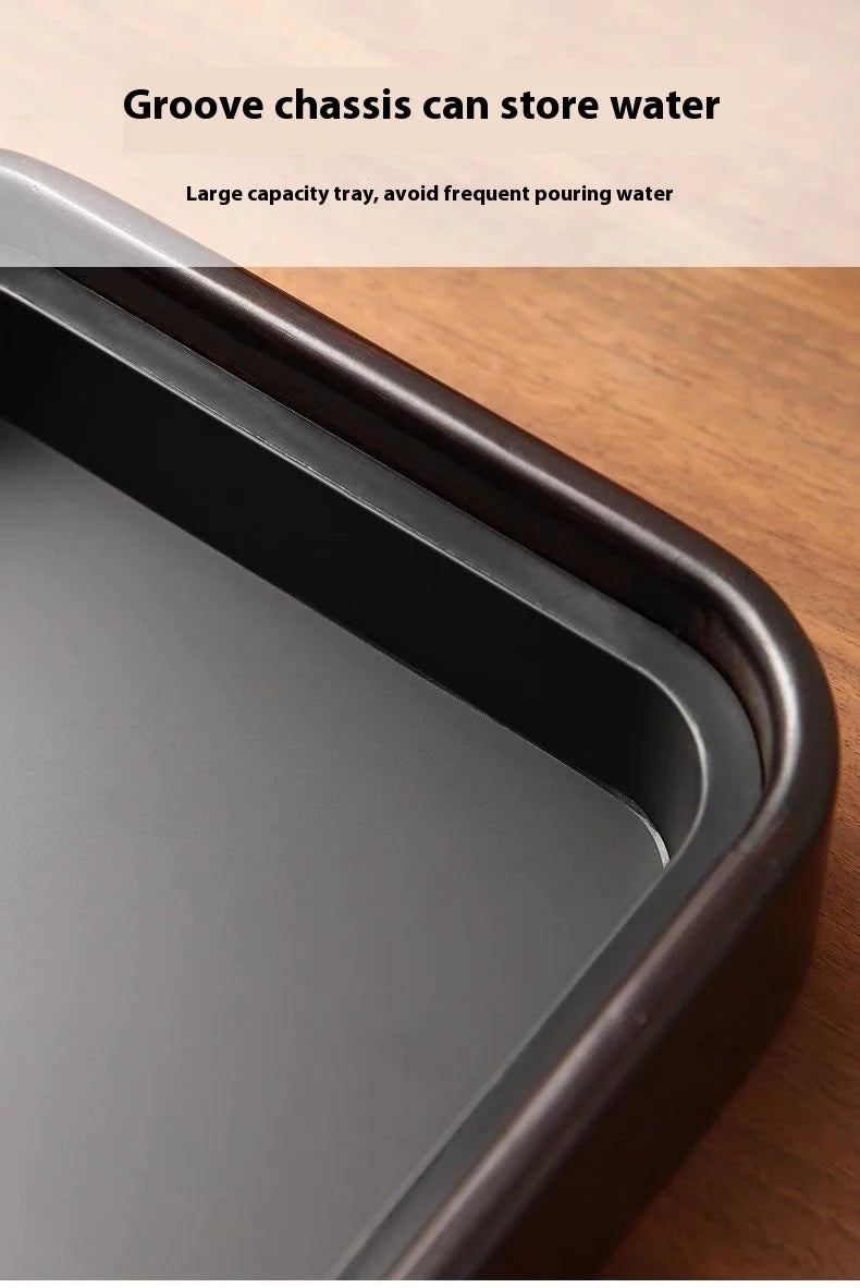 Bamboo Draining Tea Tray