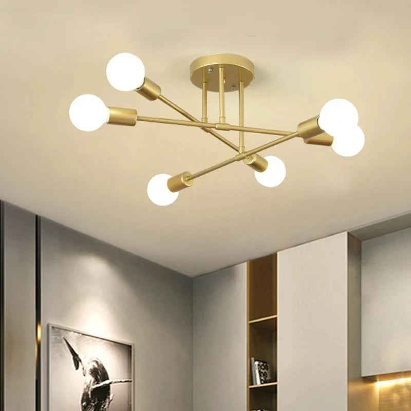 Nordic Minimalist LED Pendant Chandelier