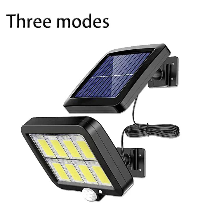 Solar Split Panel Security Wall Light