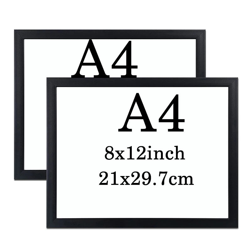 4x6 Wooden Picture Frames Set