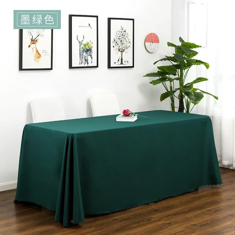 Banquet Table Cover Wedding Cloth Wonderful Colourful Square Rectangle