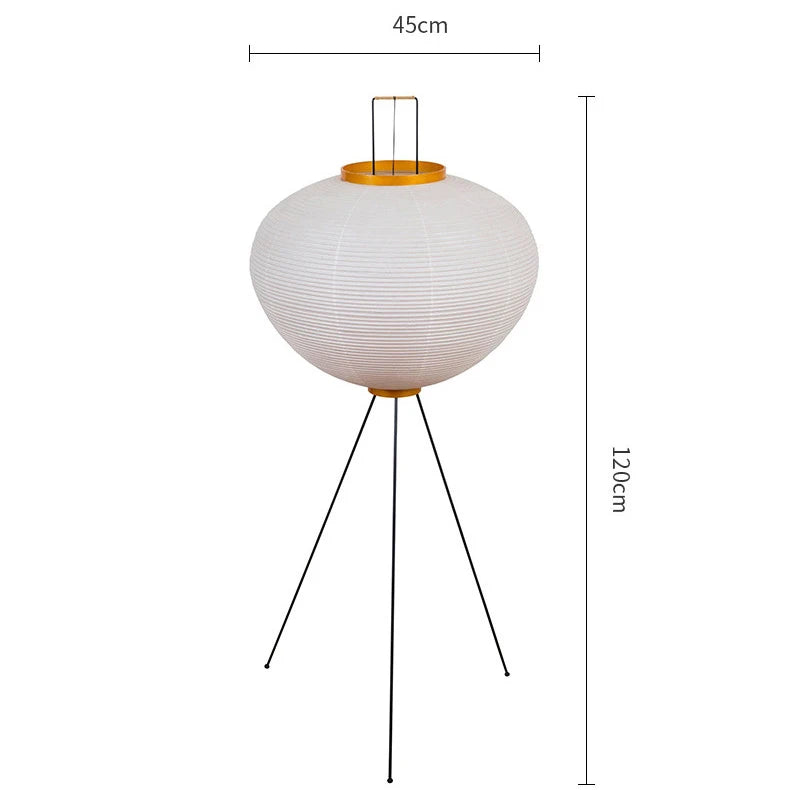 Japanese Xuan Paper Floor Lamp