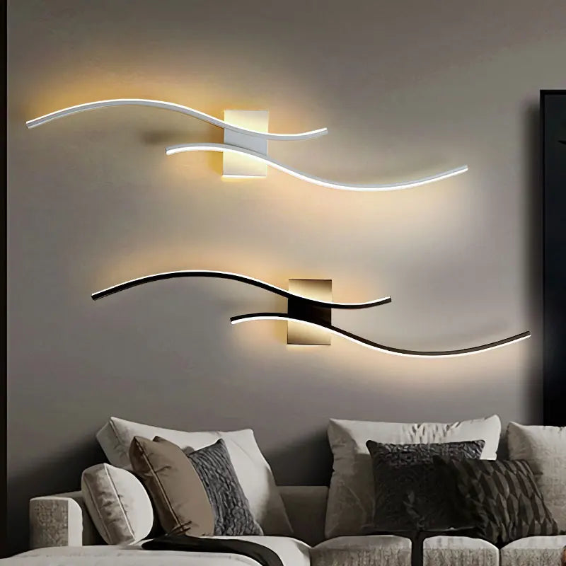 Indoor LED Wall Lamps for Corridor Bedroom Aluminum LED Wall Sconce