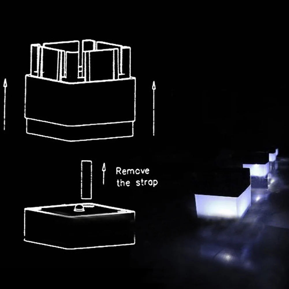 Solar Fence Post Pillar Light