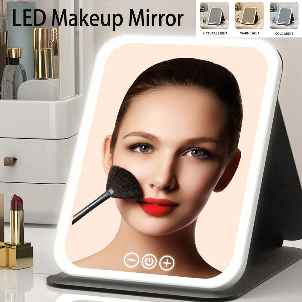 3 Color LED Makeup Mirror