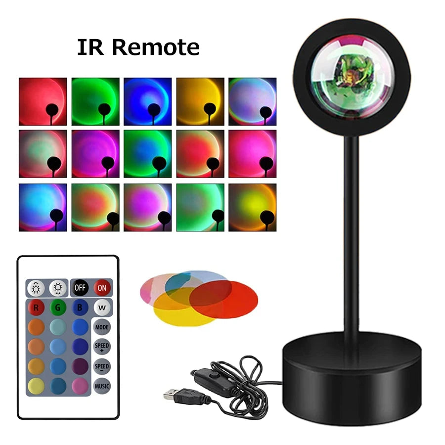 Sunset Bluetooth Rainbow Projector