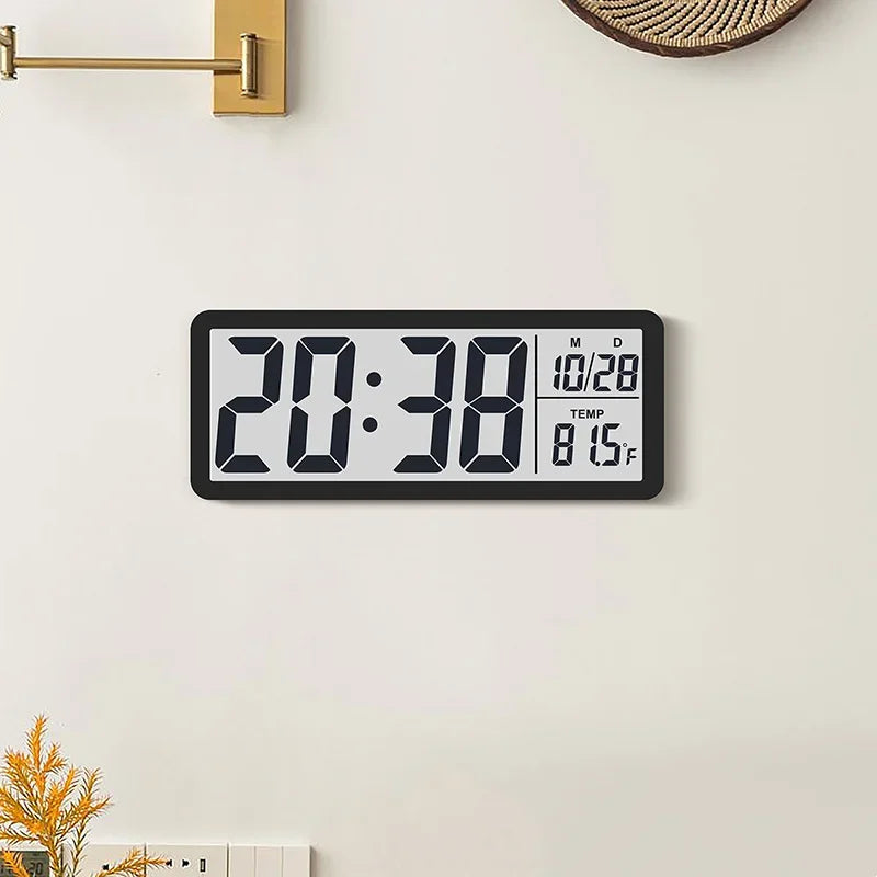 Digital LCD Desk and Wall Clock