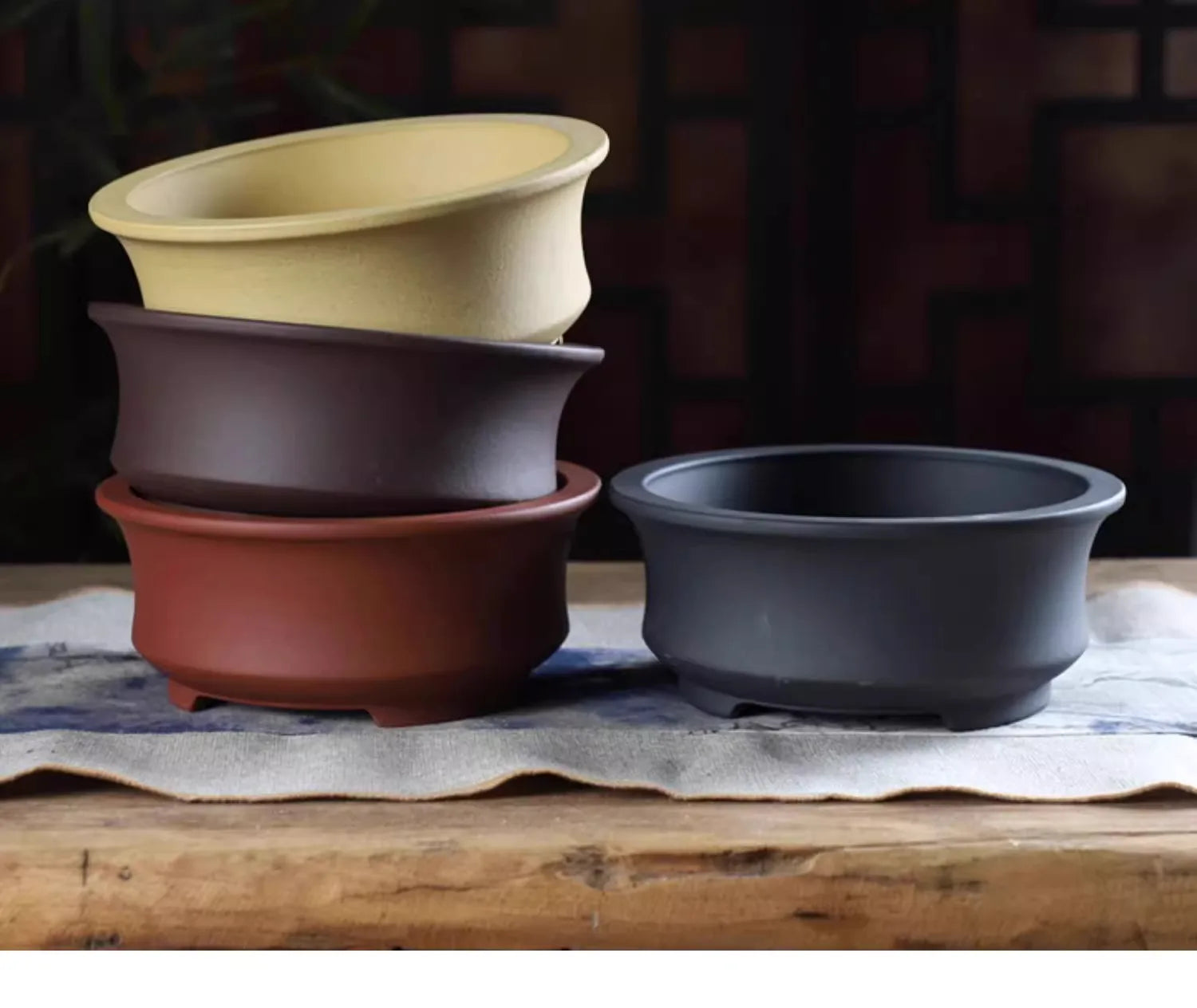 Ceramic Bonsai Bowl Pot