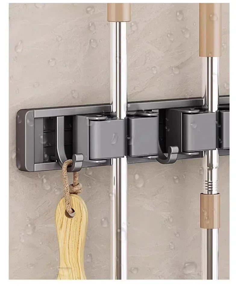 Wall Mounted Mop and Broom Holder
