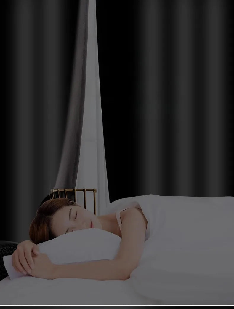 Modern Thermal Insulated Noise Reducing 100% Blackout Curtains