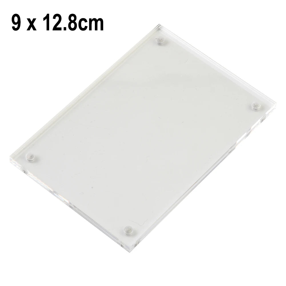 Clear Acrylic Magnetic Photo Block